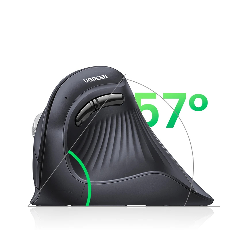 Souris ergonomique verticale – Confort naturel, posture alignée et productivité durable